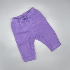 Segunda Selección - Legging Baby GAP Talle 0-3 meses lila volados parte trasera (34 cm largo) - comprar online