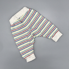 Jogging Cheeky Talle XS (3-6 meses) gris rayas multicolor (con frisa - 29 cm largo) en internet