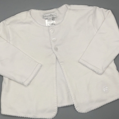Segunda Selección - Saco Baby Cottons Talle 6 meses algodón blanco puntilla - comprar online