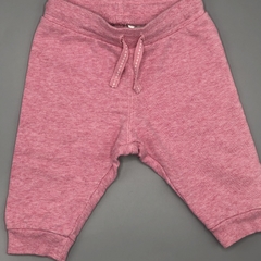 Jogging HyM Talle 3-6 meses algodón rosa jaspeado (33 cm largo) - comprar online