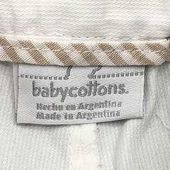 Segunda Selección - Short Baby Cottons Talle 0 meses batista blanco -1 - Baby Back Sale SAS