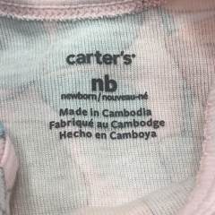 Segunda Selección - Bolsa de dormir Carters Talle NB (0 meses) rosa flores - Baby Back Sale SAS