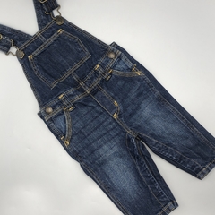 Segunda Selección - Jumper pantalón Old Navy Talle 6-12 meses azul oscuro abotonado - comprar online