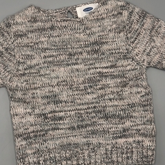 Sweater Old Navy Talle 12-18 meses tejido gris rosa - mangas cortas - comprar online