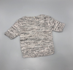 Sweater Old Navy Talle 12-18 meses tejido gris rosa - mangas cortas en internet
