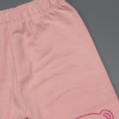Imagen de Segunda Selección - Jogging Owoko Talle 1 (3 meses) algodón rosa ositos (32 cm largo)