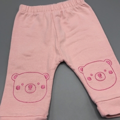 Segunda Selección - Jogging Owoko Talle 1 (3 meses) algodón rosa ositos (32 cm largo) en internet