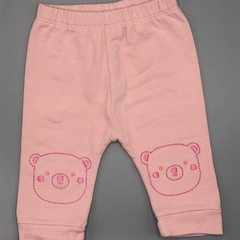 Segunda Selección - Jogging Owoko Talle 1 (3 meses) algodón rosa ositos (32 cm largo) - comprar online