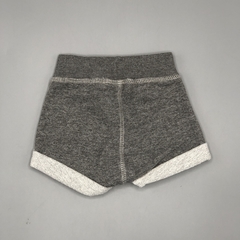 Short Mini Anima Talle 1 (1-4 meses) algodón gris cordón blanco en internet