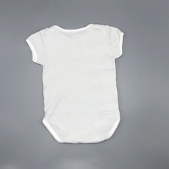 Segunda Selección - Body Broer Talle 0-1 meses algodón rayas blanco gris claro estrella - Baby Back Sale SAS
