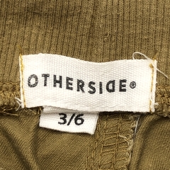 Segunda Selección - Pantalón Otherside Talle 3-6 meses gabardina marrón cintura algodón (34 cm largo) - Baby Back Sale SAS