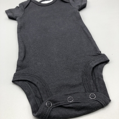 Segunda Selección - Body Carters Talle NB (0 meses) algodón gris oscuro - tienda online