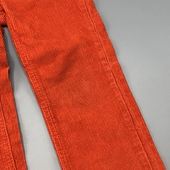 Imagen de Segunda Selección -Pantalón Petit Bateau Talle 3 años corderoy naranja (55 cm largo)