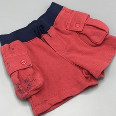 Segunda Selección - Short Polo Ralph Lauren Talle 3 meses algodón rojo combinado azul bolsillos laterales (sin frisa) - comprar online