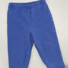 Segunda Selección - Legging Carters Talle 6 meses azul liso - Largo 33cm - comprar online