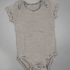 Body Carters Talle 3 meses rayas grises blancas - comprar online