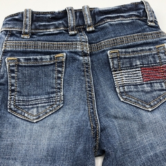 Segunda Selección - Jeans Tommy Hilfiger Talle 3-6 meses azul recto (34 cm largo) - tienda online