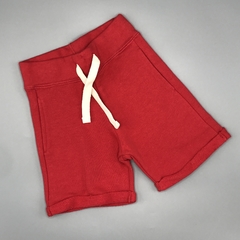 Short NUEVO Yamp Talle 2 - 3 años algodón rojo cordón blanco (sin frisa)-1