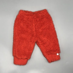 Jogging Cheeky Talle XS (0-3 meses) peluche rojo interior algodón (33 cm largo)