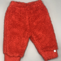 Jogging Cheeky Talle XS (0-3 meses) peluche rojo interior algodón (33 cm largo) - comprar online