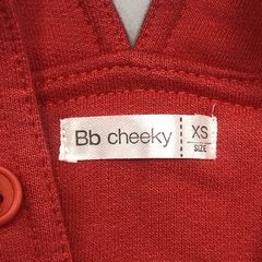 Jumper short Cheeky Talle XS (0-3 meses) algodón rojo - Baby Back Sale SAS