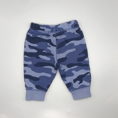 Segunda Selección - Jogging Carters Talle 3 meses algodón camuflado azul (con frisa-28 cm largo) en internet
