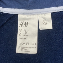 Segunda Selección - Campera HyM Talle 1-2 algodón azul oscuro (con frisa) - tienda online