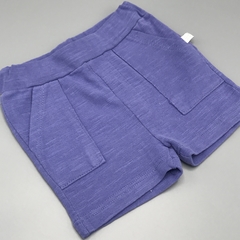 Segunda Selección - Short Cheeky Talle S (3-6 meses) algodón azul claro - comprar online