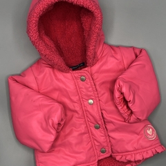 Segunda Selección - Campera Minimimo Talle M (6 meses) rosa - peluche interior - comprar online