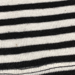 Segunda Selección - Remera Pioppa Talle 3 meses algodón rayas gris blanco - tienda online
