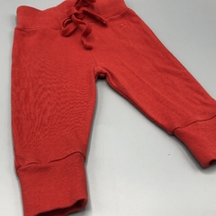 Segunda Selección - Legging Paula Cahen D Anvers Talle 0 meses algodón rojo (33 cm largo) - tienda online