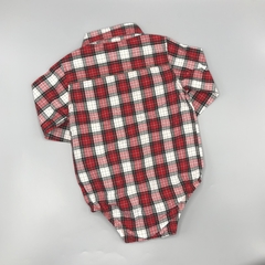 Camisa body Carters Talle 18 meses cuadrillé - rojo blanco en internet