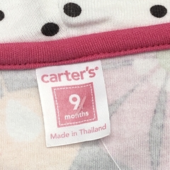 Segunda Selección - Chaleco Carters Talle 9 meses flores de colores - algodón - Baby Back Sale SAS