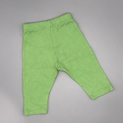 Segunda Selección - Legging Grisino Talle RN (0 meses) algodón verde (28 cm largo) en internet