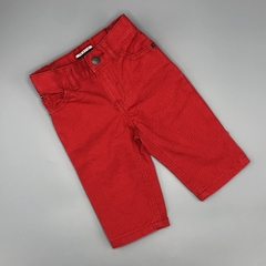 Segunda Selección - Pantalón Tommy Hilfiger Talle 3-6 meses jean rojo liso (37 cm largo)