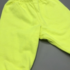Segunda Selección - Jogging Grisino Talle 1-3 meses amarillo flúor - Largo 32cm - tienda online