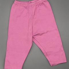 Legging Grisino Talle 1-3 meses rosa liso - Largo 31cm - comprar online