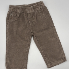 Segunda Selección - Pantalón carters Talle 9 meses corderoy marrón claro (37 cm largo) - comprar online