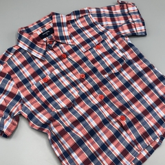 Camisa Pioppa Talle 2 años cuadrillé rojo azul blanco - comprar online