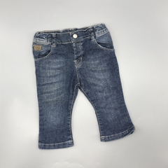 Segunda Selección - Jeans Minimimo Talle L (9-12 meses) bordado - Largo 39cm