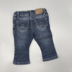 Segunda Selección - Jeans Minimimo Talle L (9-12 meses) bordado - Largo 39cm en internet