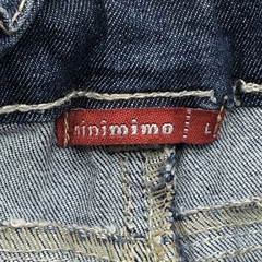Segunda Selección - Jeans Minimimo Talle L (9-12 meses) bordado - Largo 39cm - Baby Back Sale SAS