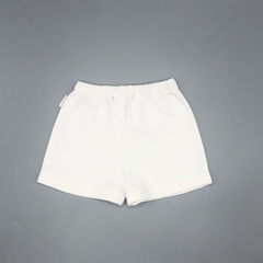 Short Minimimo Talle S (3-6 meses) algodón blanco liso en internet