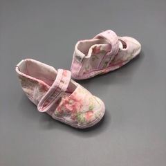 Guillerminas Baby Cottons Talle 16 AR (12cm suela) no caminantes - rosa flores - comprar online