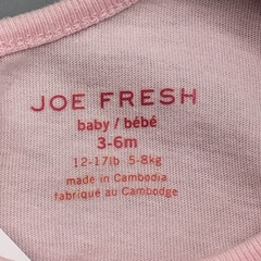 Vestido Joe Fresh Talle 3-6 meses algodón volados capas diferentes tonos rosa - Baby Back Sale SAS