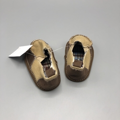 Zapatos Little Me Talle 18 EUR gabardina marrón claro oscuro (11 cm largo suela) en internet