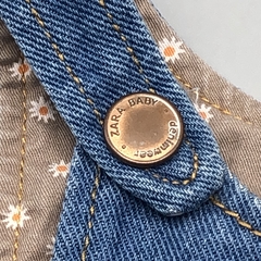 Segunda Selección - Jumper pollera Zara Talle 6-9 meses jean azul (interior marrón flores) - tienda online