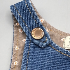 Imagen de Segunda Selección - Jumper pollera Zara Talle 6-9 meses jean azul (interior marrón flores)