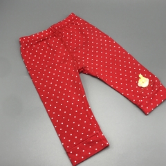 Legging Cheeky Talle M (6-9 meses) roja lunares blancos pollito (34 cm largo) - comprar online