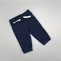 Jogging Carters Talle NB (0 meses) azul bolsillos - Largo 26cm